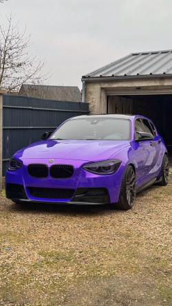 Ravoony Plus Glossy Explosion Purple Car Vinyl Wrap review Lucas Esteves 03