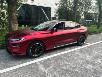 Ravoony Plus Matte Chrome Romanee Red Vinyl Car Wrap review Tyler Wiley