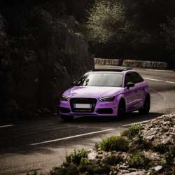 Ravoony Plus Glossy Lavender Purple Car Wrap review gsoff 02