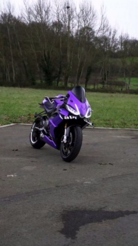 Ravoony Plus Glossy Explosion Purple Car Vinyl Wrap review icon_.07 03