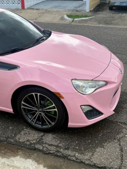 Ravoony Plus PET Gloss Crystal Peach Pink Car Vinyl Wrap review Aaron 03