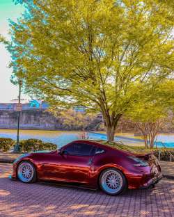 Ravoony Plus Liquid Metallic Dragon Blood Red Vinyl Car Wrap review Mario Linares 03
