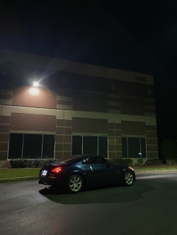 Ravoony Plus Gloss BMW Tanzanite Blue Car Vinyl Wrap review 350z 01