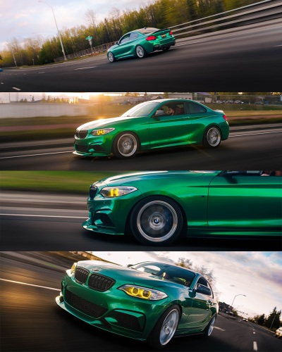 Ravoony Plus PET Gloss Paint Metallic Isle Of Man Green Car Vinyl Wrap review kireivisual 00