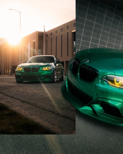 Ravoony Plus PET Gloss Paint Metallic Isle Of Man Green Car Vinyl Wrap review kireivisual 01