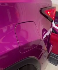Ravoony Plus PET Gloss Glaze Pagoda Red Car Vinyl Wrap review KOZZY WRAPS LLC 03