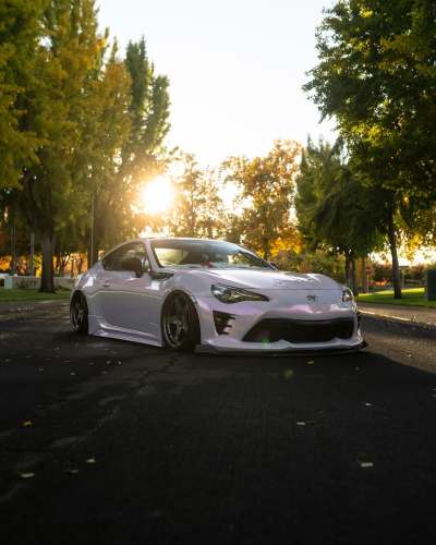 Ravoony Plus Glossy Flower Pink Car Wrap review Luminary Workz 00