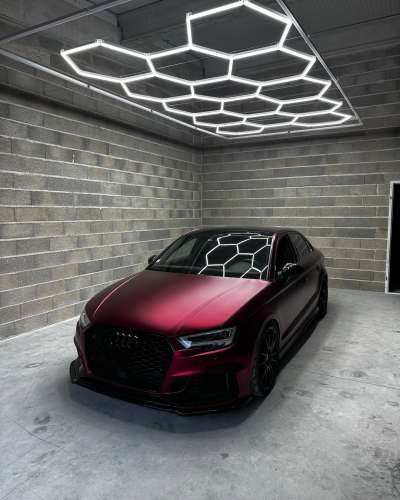Ravoony Plus Matte Chrome Romanee Red Vinyl Car Wrap review Complasures 00