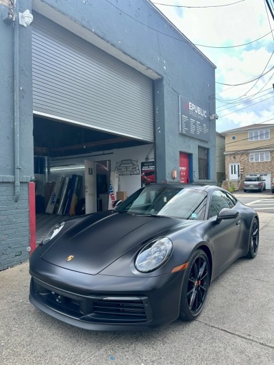 Ravoony Plus PET Satin Black Car Wrap review SPEED SHOP 00