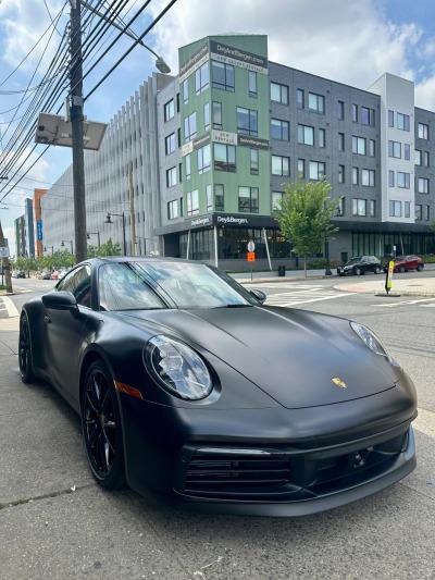Ravoony Plus PET Satin Black Car Wrap review SPEED SHOP 02