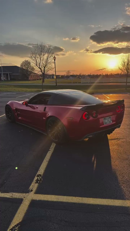 Ravoony Plus Gloss Metallic Vampire Red Vinyl Car Wrap review kam 00