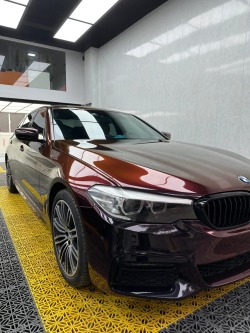 Ravoony Plus PET Gloss Color Shift Rainbow Drift Black Red Vinyl Wrap review Anton 03