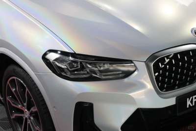 Ravoony Plus Glossy Laser White Car Vinyl Wrap review Auto LING 01
