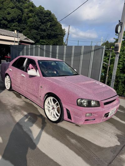 Ravoony Plus Super Glitter Pink Car Vinyl Wrap review Freddy Gamboa 02
