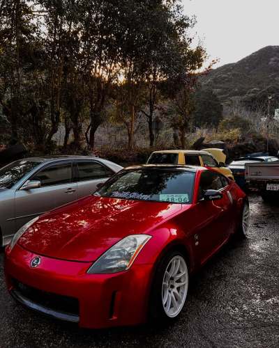 Ravoony Plus Gloss Metallic Vampire Red Vinyl Car Wrap review Murilo Harada 00