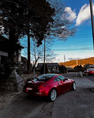 Ravoony Plus Gloss Metallic Vampire Red Vinyl Car Wrap review Murilo Harada 03