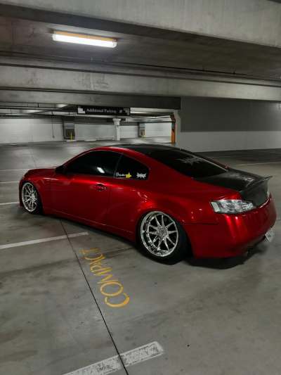 Ravoony Plus Gloss Metallic Vampire Red Vinyl Car Wrap review Abrahm 02